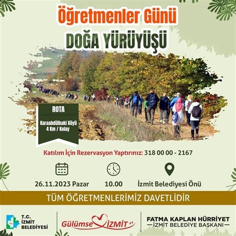 Kocaeli'daki Doğa Yürüyüşü yollar