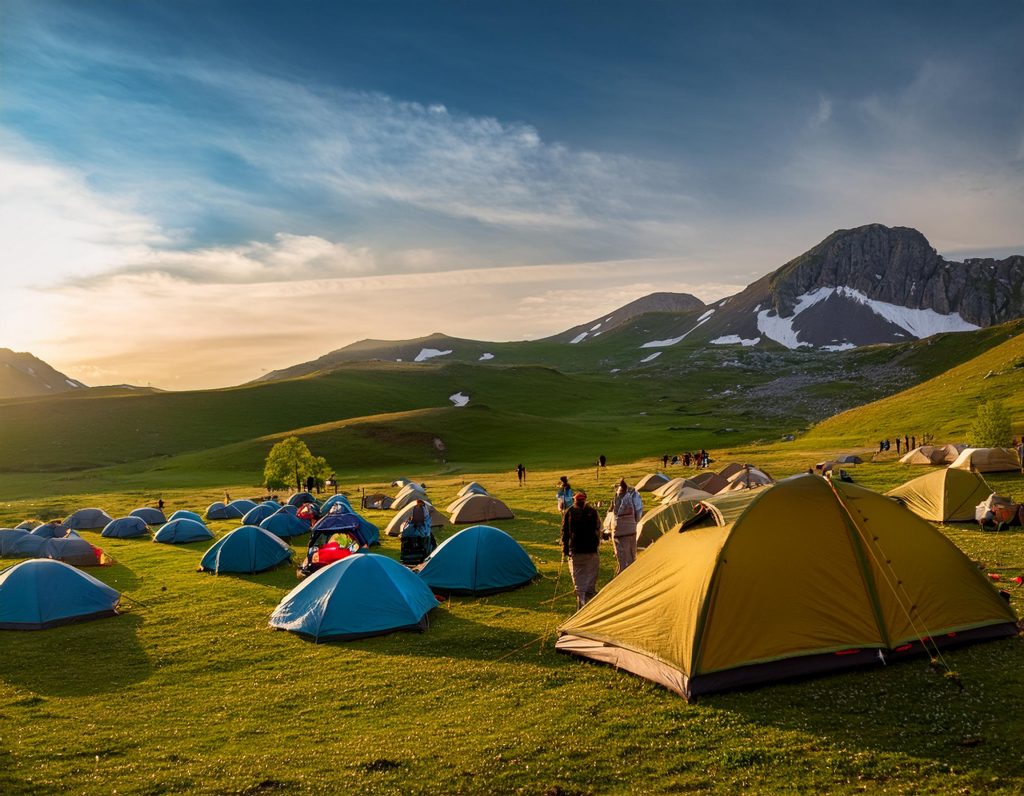 Çambaşı Yaylası Kamp Alanları