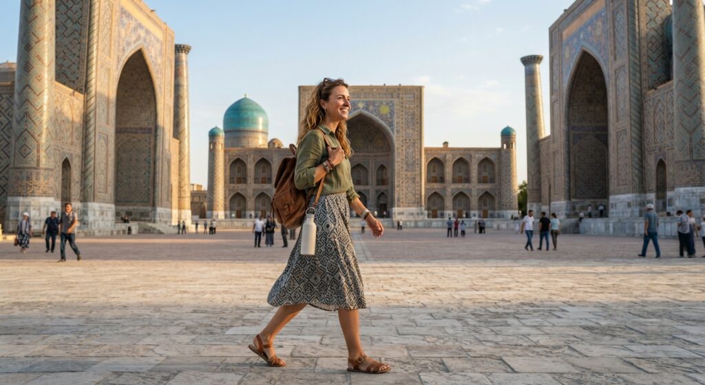 Özbekistan Semerkant İpek Yolu’nun Kalbinde Mavi Çinili Şaheserler