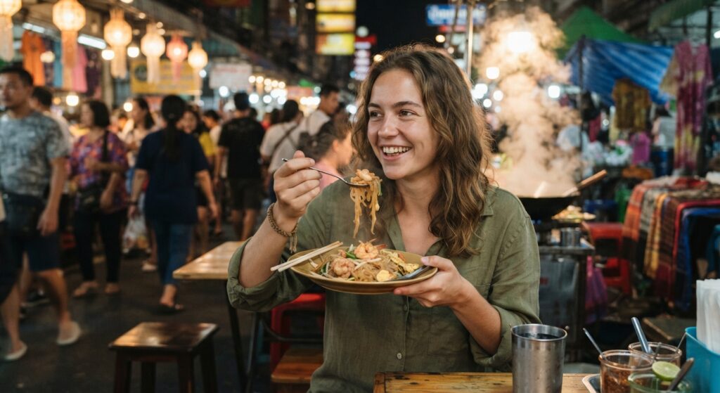 Bangkok Gece Pazarlarında Ne Yenir? Tayland’ın Baharatlı Sokak Lezzetleri