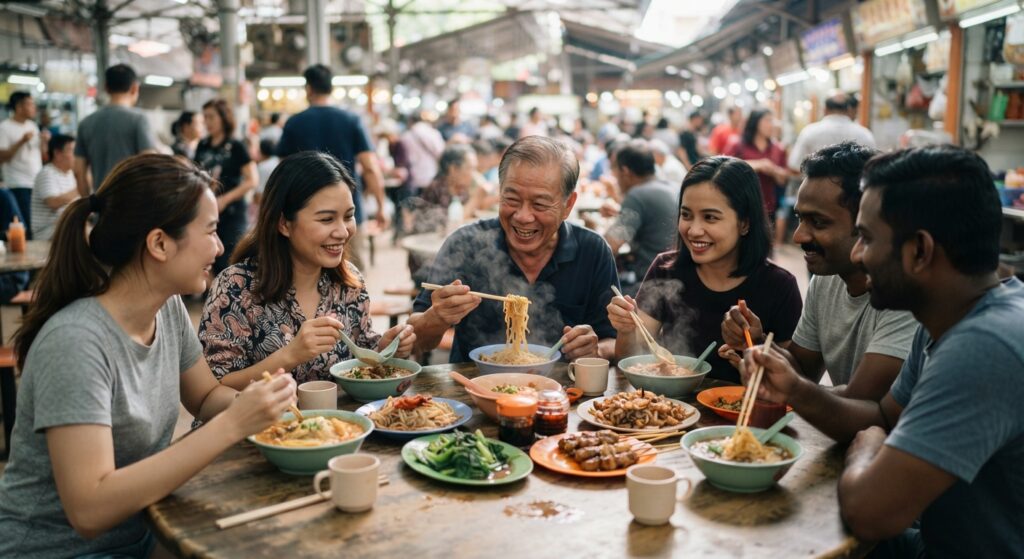 Singapur Hawker Center Kültürü: Dünyanın En Lezzetli ve Uygun Fiyatlı Yemek Durakları